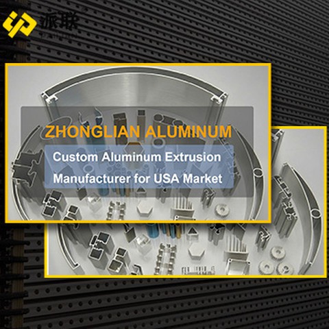 Fabricant d'extrusion d'aluminium sur mesure pour le marché américain