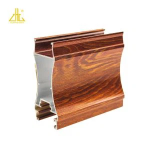 Rail de fenêtre en aluminium pour fenêtre coulissante