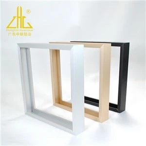 Cadre photo en aluminium anodisé Cadre en aluminium brossé pour la décoration de la maison