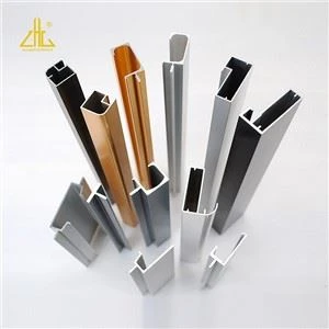 Profilé de poignée en aluminium pour meubles d'armoires de cuisine Système de poignée horizontale en G